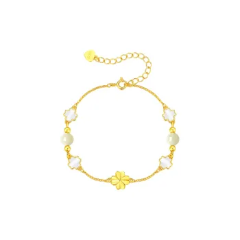 Hurry That Year Bracelets Green Jade Women's