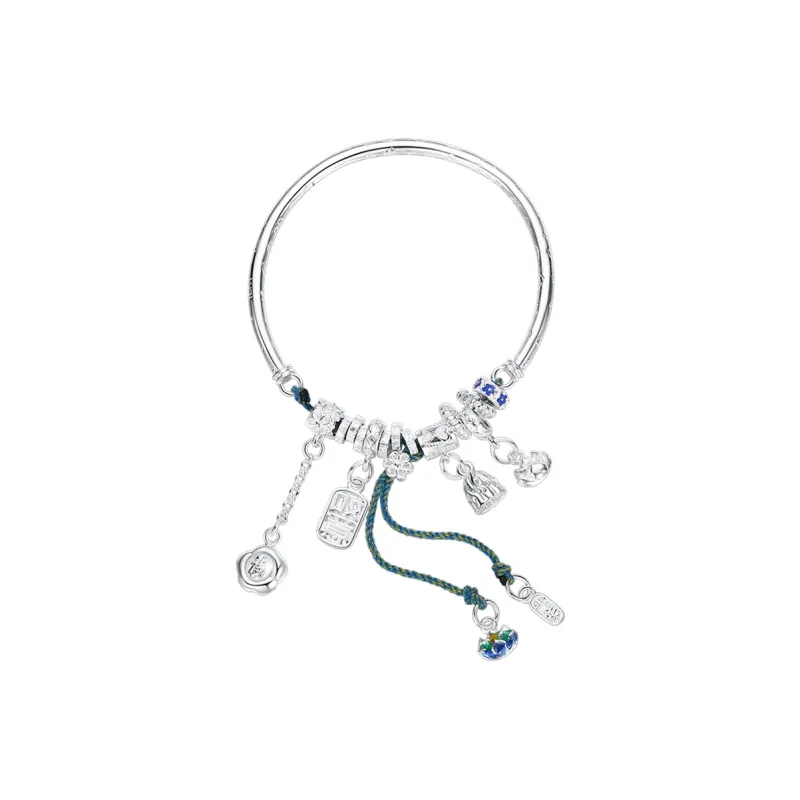 WINY 999 Fine Silver Bangles Women's-0
