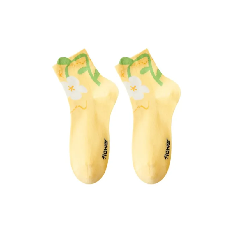 Gentle Welcome Mid Calf Socks Women's 5 Pack-3