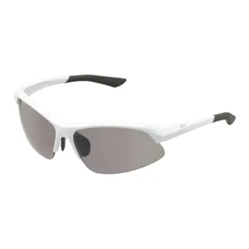 PRINCE TR90 Irregular Shape Sunglasses Unisex White
