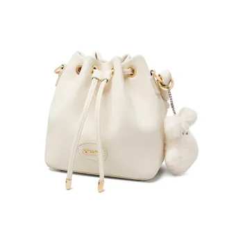 AOKANG Polyurethane Bucket Bag One Shoulder Underarm Crossbody Handbag Regular Women's Multicolor