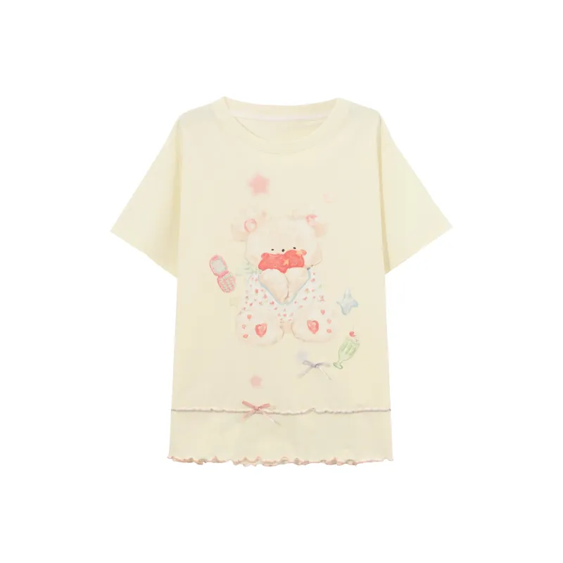 SNBL Drop Shoulder Sleeve T Shirt Women's-0