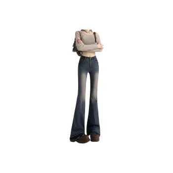 YINLEI Jeans Women's Vintage Blue