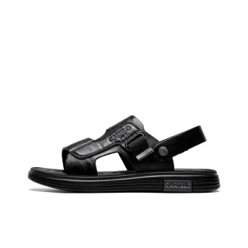 CARTELO Beach Sandals Men Black