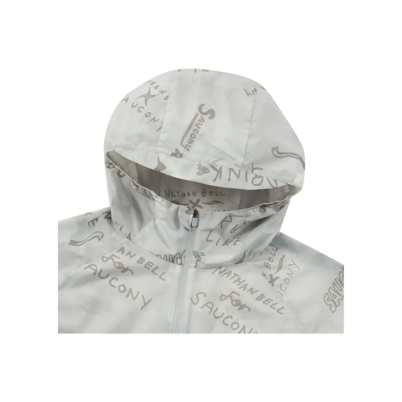 Saucony Jacket Unisex Snow Moon White-2
