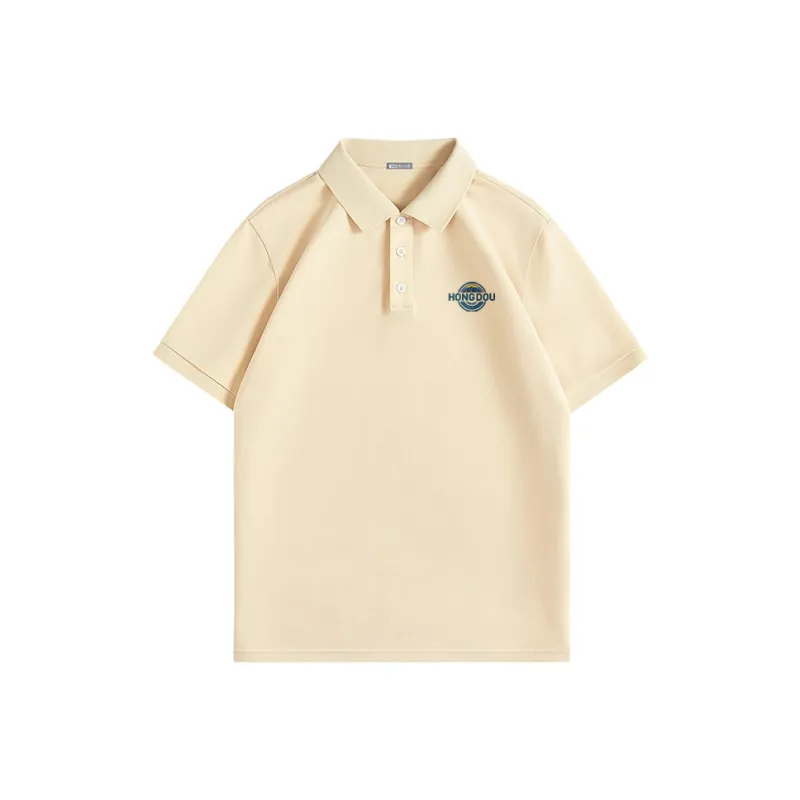 Red bean Polo Shirts Men-14