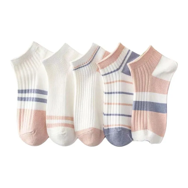 Gentle Welcome Ankle Socks Women's 5 Pack-1