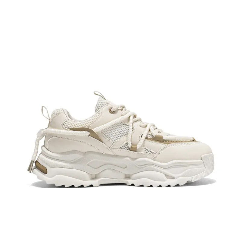 Budding Bear Slip Resistant, Abrasion Resistant, Breathable Low Top Chunky Sneakers Men's-5