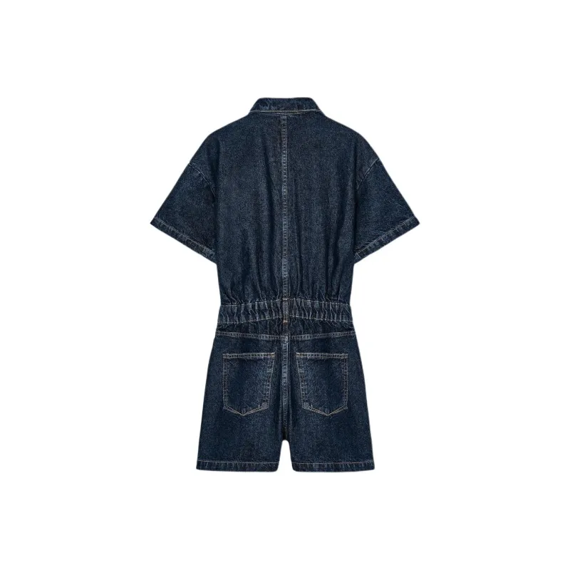 ZARA Jumpsuits Women's Blue-1