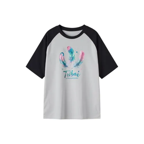 FAIRWHALE Raglan Sleeve T Shirt Women's