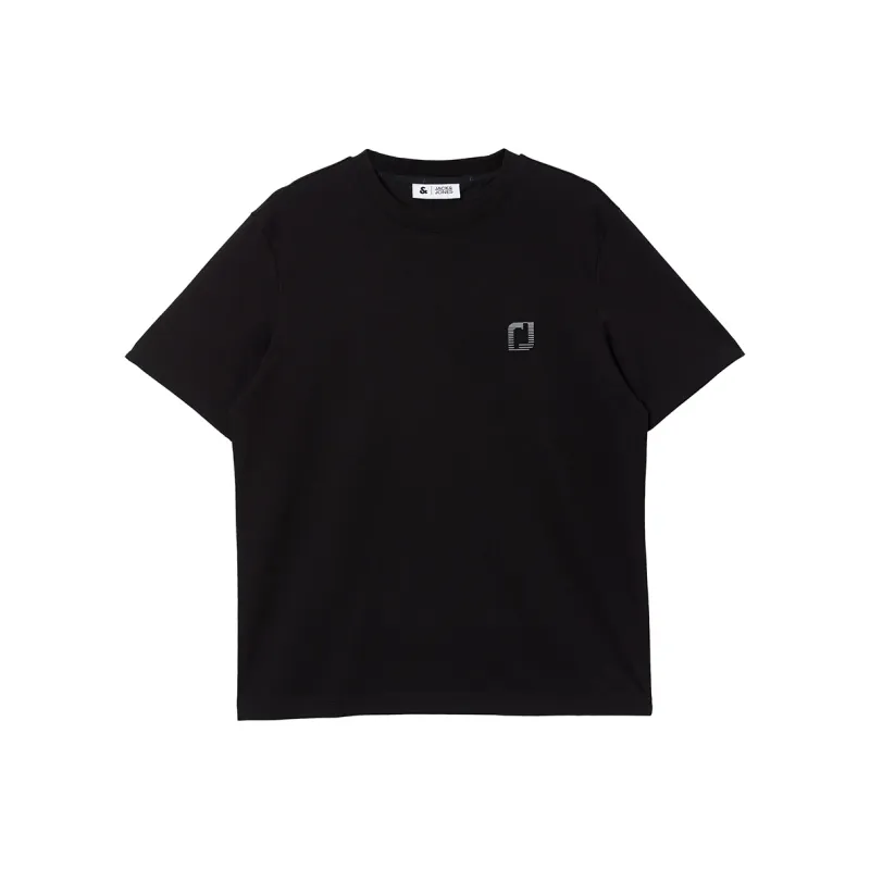 JACK&JONES T Shirts Men S03 Black-0