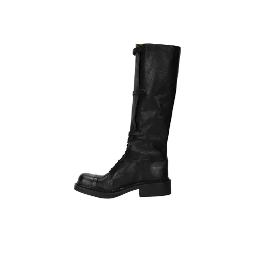 MIU MIU New Year Collection High Boots Knee-high Boots Women's Black