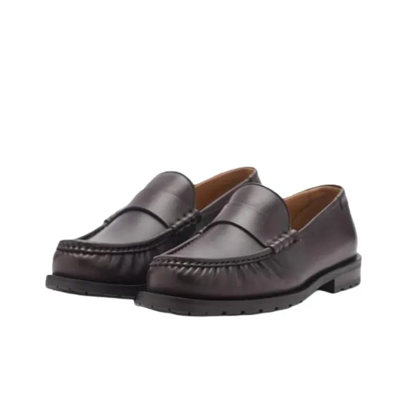MANGO Loafers Men Brown-2