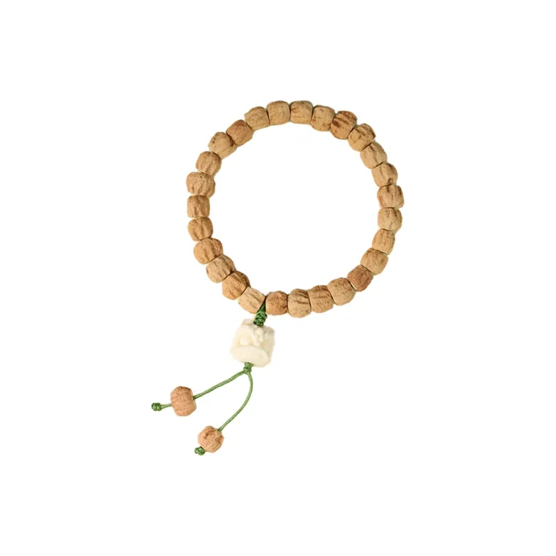 Yuxin Cacumen Platycladi Seeds Bracelets Unisex-0