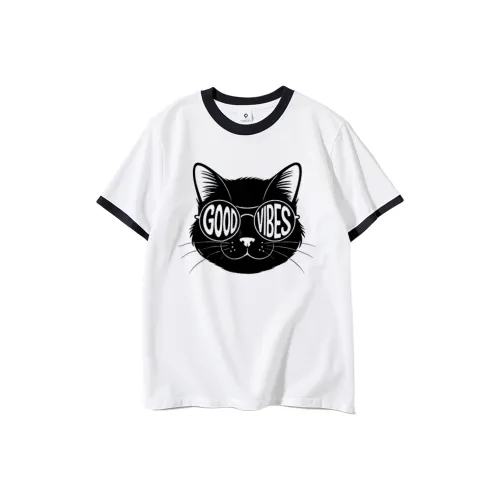 FAIRWHALE Drop Shoulder Sleeve T Shirt Women's