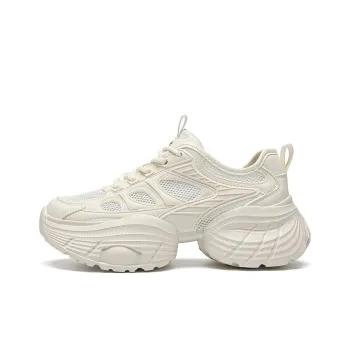 ZHR Small Round Pendant Cushioning, Wear Resistant Low Top Chunky Sneakers Women's