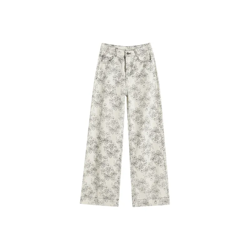 Garbege Jeans Women's Moonlight Gray Pants-0