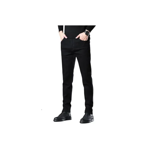 NVRFRGT Jeans Unisex Black