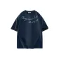 Navy Blue-White
