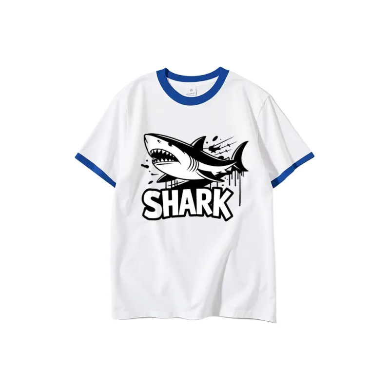 FAIRWHALE Drop Shoulder Sleeve T Shirt Women's-12