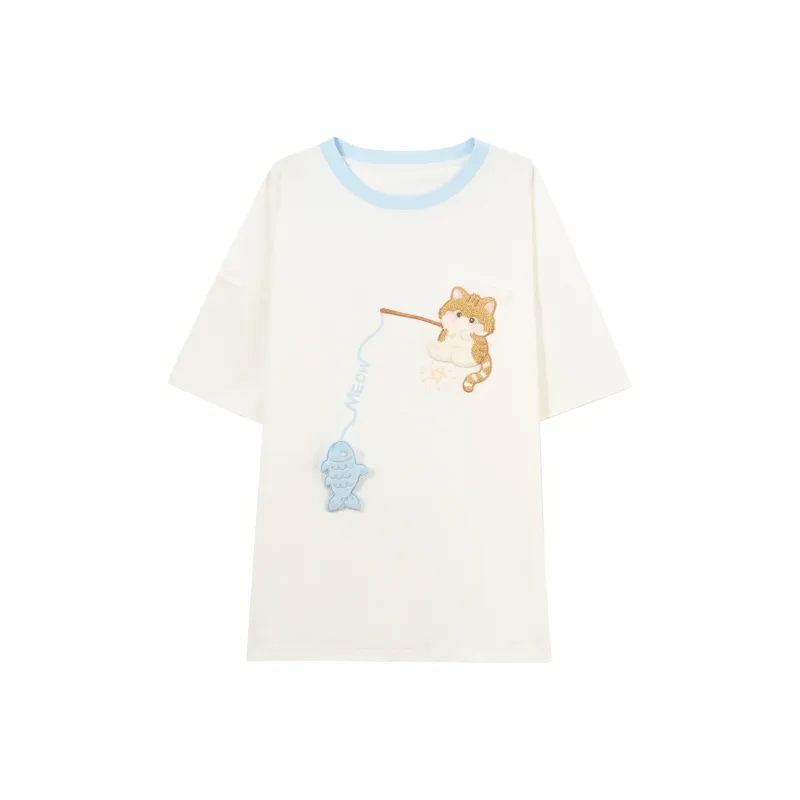SNBL Drop Shoulder Sleeve T Shirt Women's-4