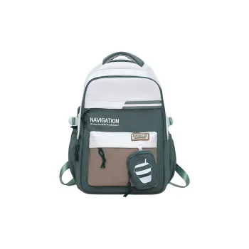 Yalu Nylon Backpack Unisex Multicolor