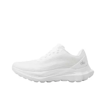 Alo Yoga Slip Resistant Breathable Low Top Running Shoes Unisex White