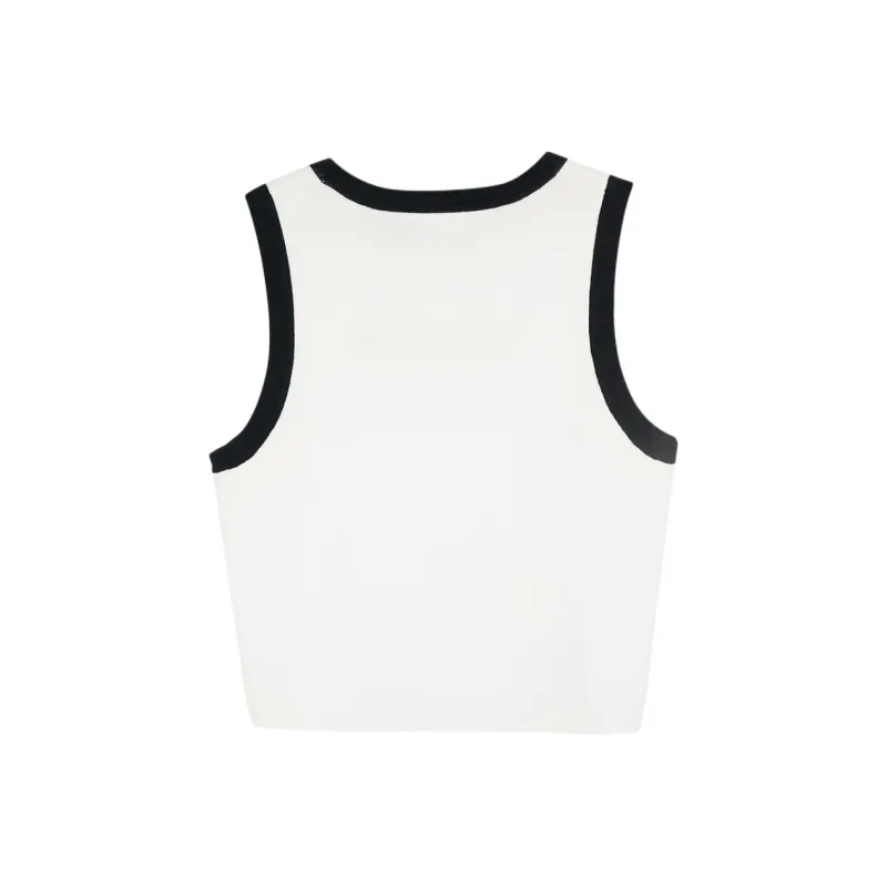 DOKZB Tank Tops Women's White-1