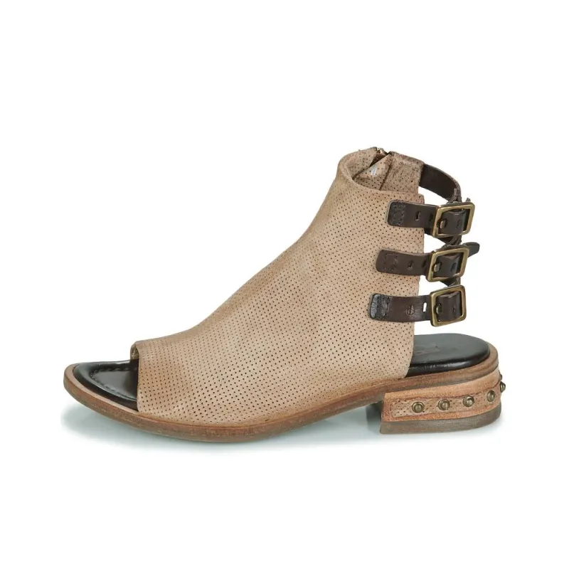 AirStep One Strap Sandals 4cm Women's Beige-0