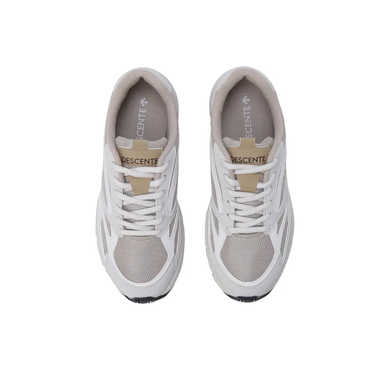 DESCENTE Ranger 2000 Anti Slip Wear Resistant Low Top Casual Running Shoes Unisex Beige-2