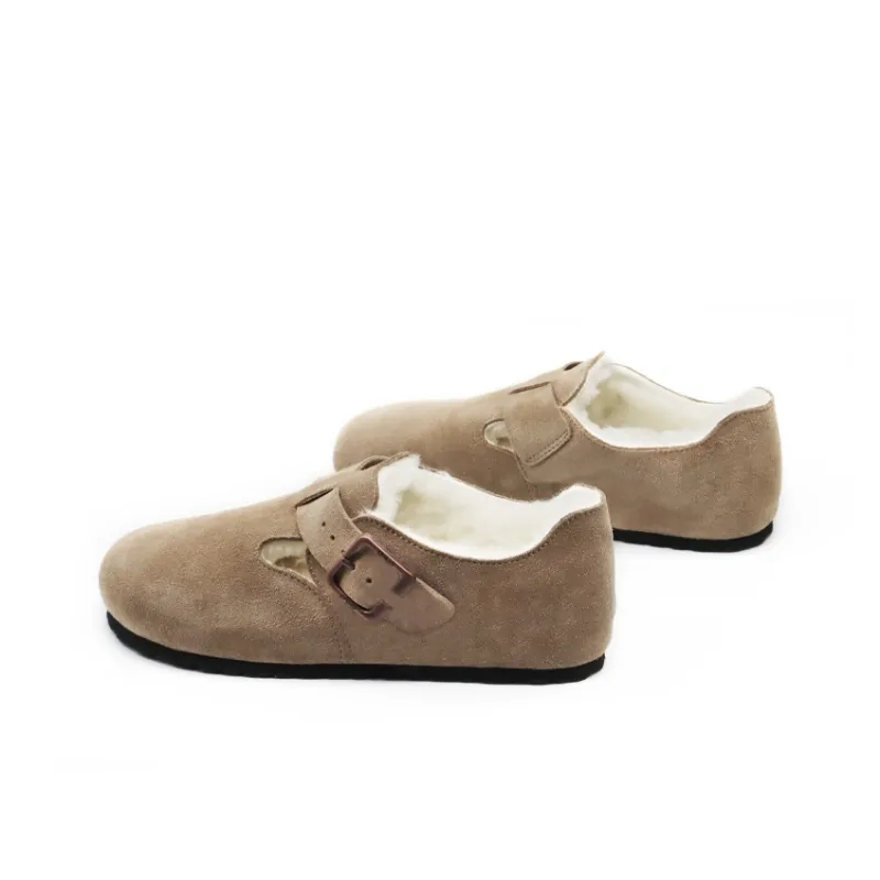 BEFFON Warm Moisture-Wicking Height Increasing Wear-Resistant Lightweight Breathable Slip-Resistant Casual Shoes Unisex-28