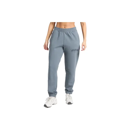 GYMSHARK Campus Classics Graphic Joggers Knitted Sweatpants Women's