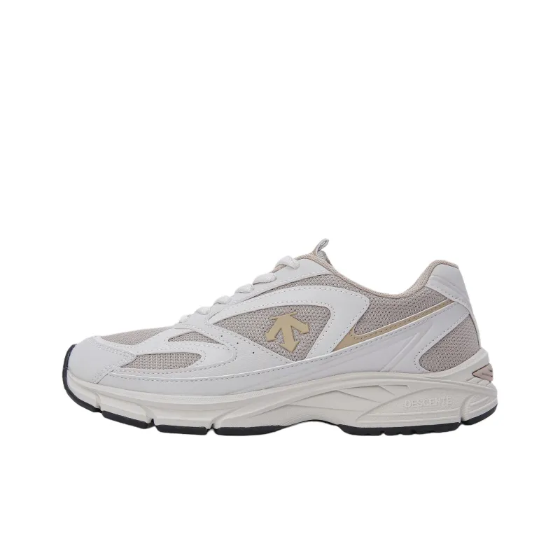 DESCENTE Ranger 2000 Anti Slip Wear Resistant Low Top Casual Running Shoes Unisex Beige-0