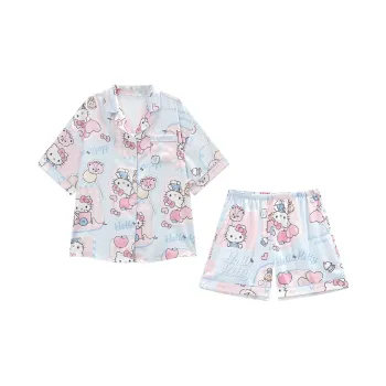 GUKOO x SANRIO Hello Kitty Pajama Set Women's