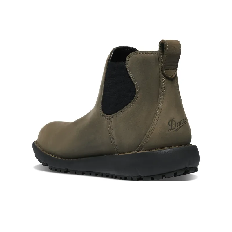 Danner Short Chelsea Boots Men's Brown Green-3