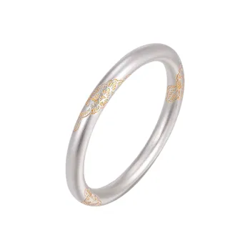 FUYUFU 999 Fine Silver Bangles Women's