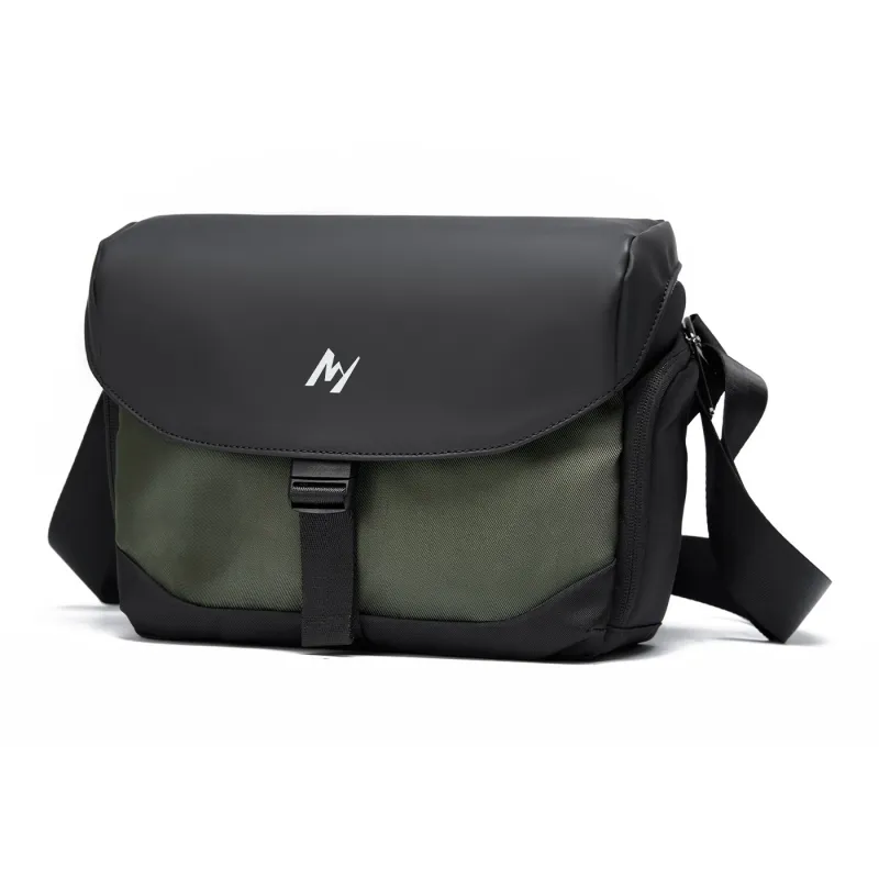 MOYYI Oxford Crossbody Bags Unisex Black Green-0