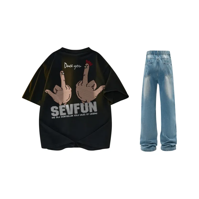 7 SEVFUN Casual Sportswear Unisex-46