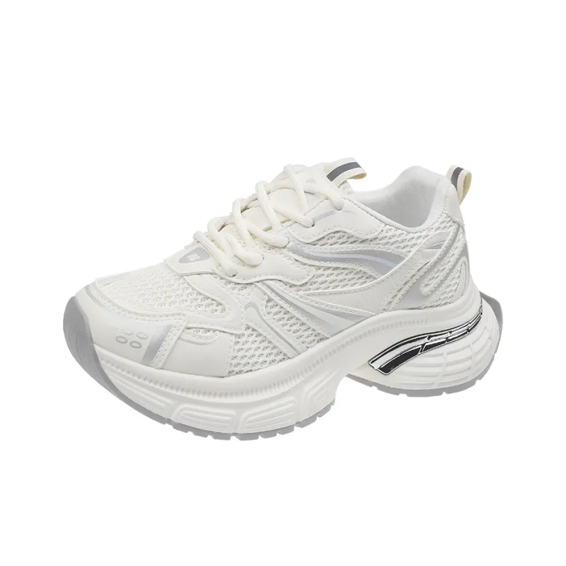 Alxnan Breathable Low Top Chunky Sneakers Women's-10