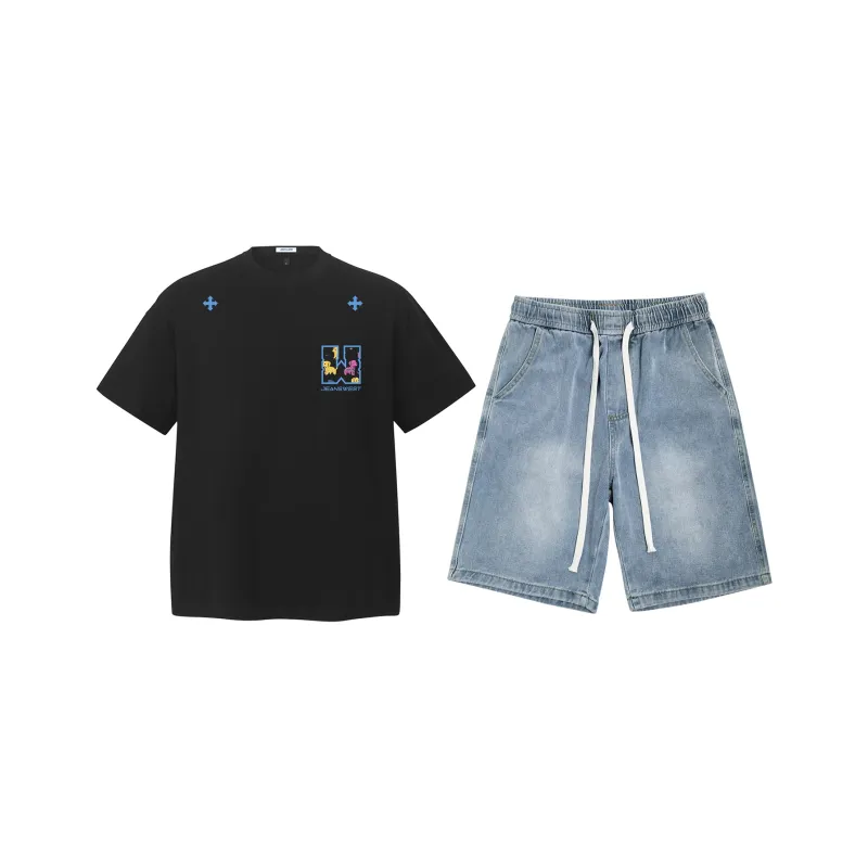 JEANSWEST Casual Sportswear Unisex-18