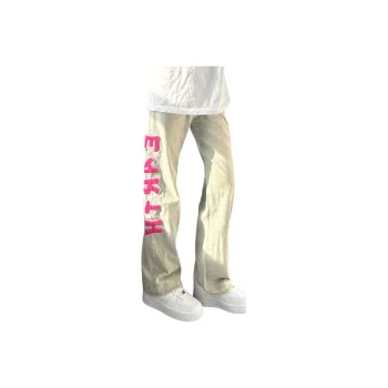 A02 Jeans Unisex Yellow Mud