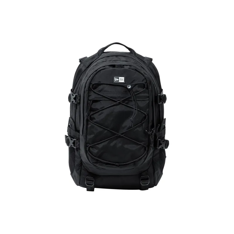 New Era Nylon Backpack Unisex Black-0