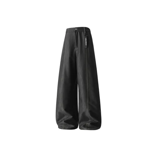 Jeans Cargo Kaki à Taille