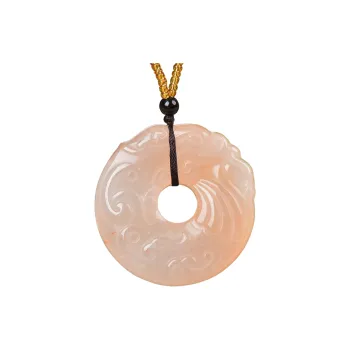 Jing Ruyu Golden Silk Jade Necklaces Unisex