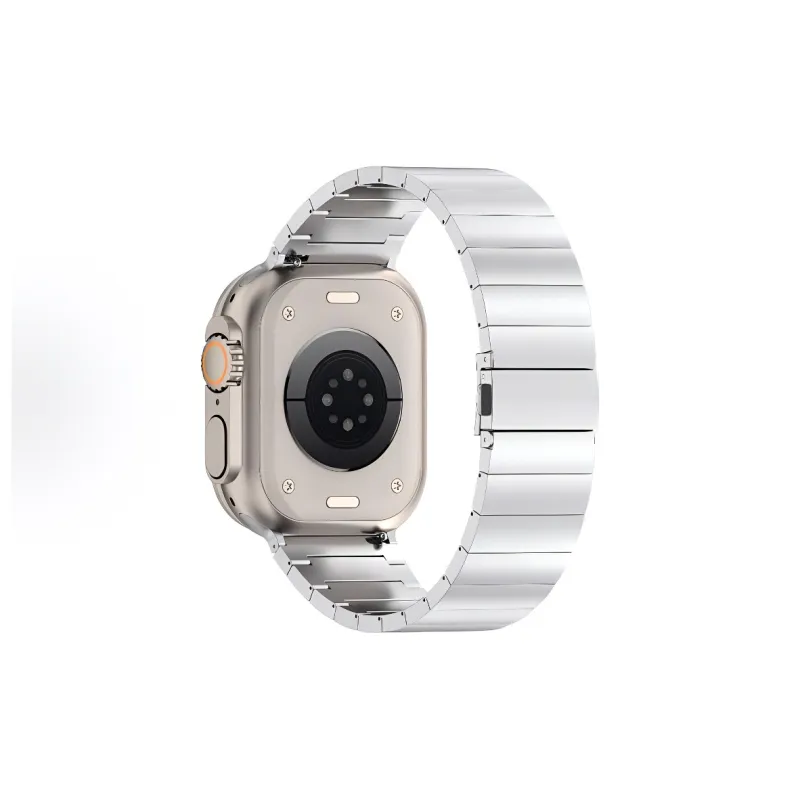 KVZUVUU Apple Compatibility Watch Band Metal-4