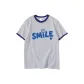 White Gray Navy Blue Edge