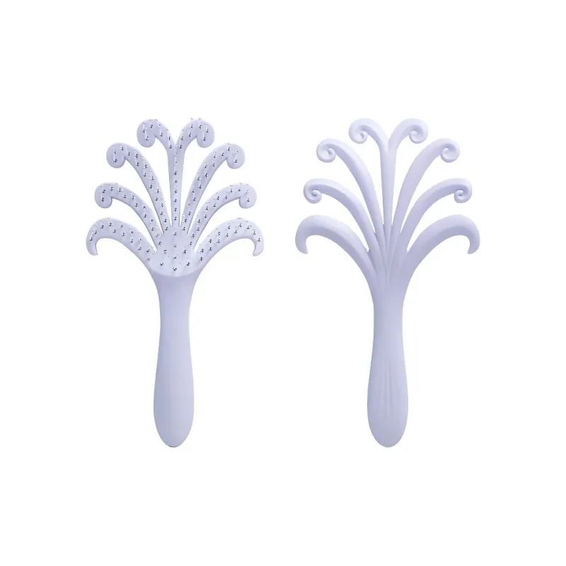 Future Maple Octopus Hair Friendly Dry And Wet Dual Use Hair Brush Styling Fluffy Massage-4