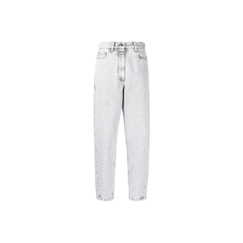 Brunello Cucinelli Jeans Women's Light Gray-0