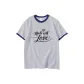 White Gray Navy Blue Edge