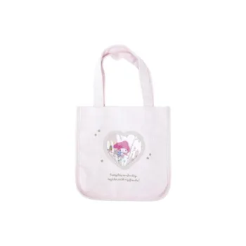 Sanrio PVC Tote Bag, Shopping Bag, Handbag Women's Light Pink